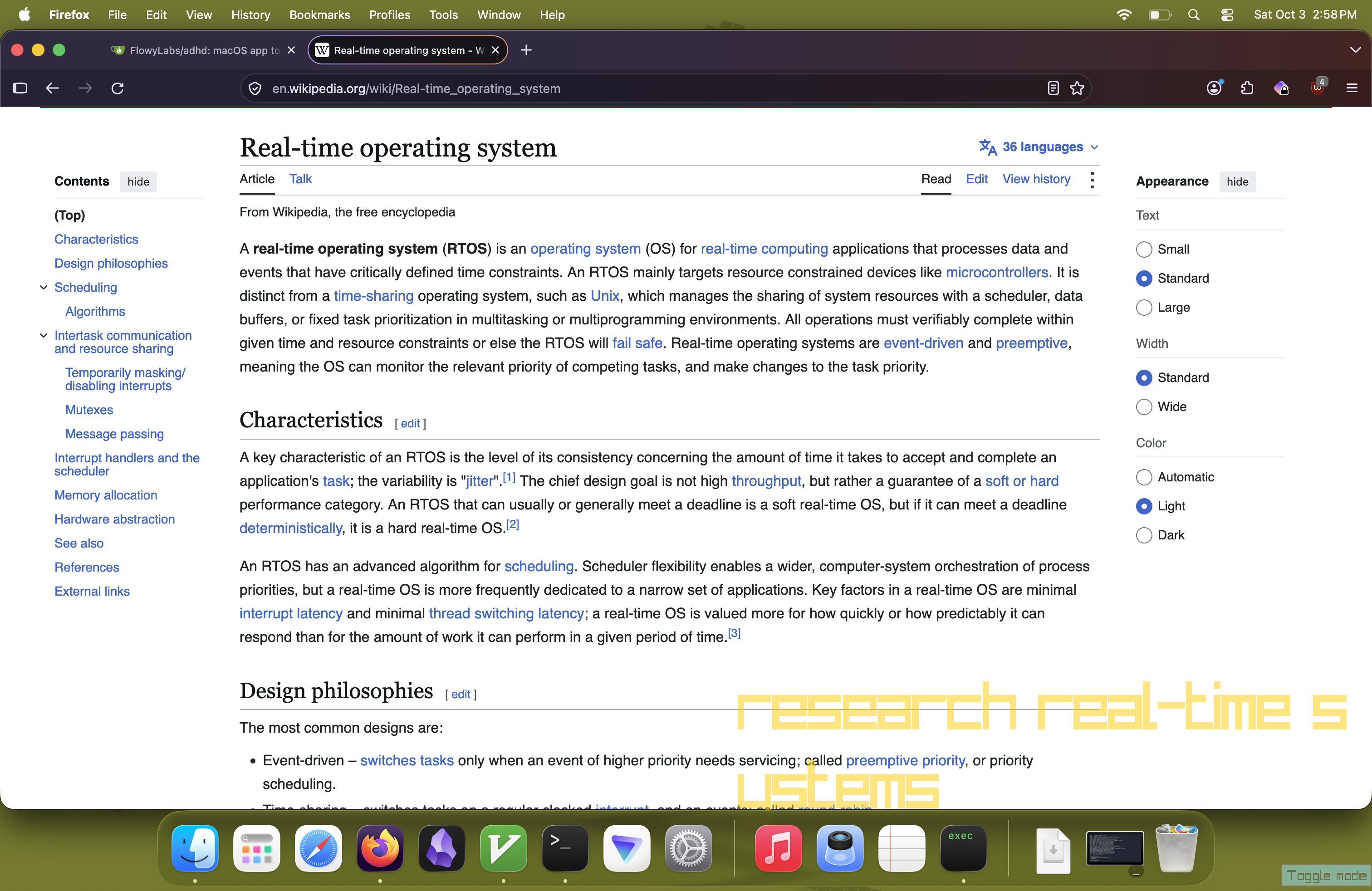 research